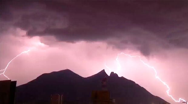 Temporadas de lluvia en Monterrey