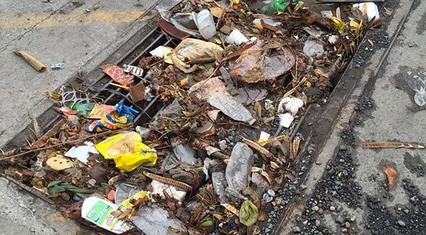 Monterrey, Basura en alcantarillas