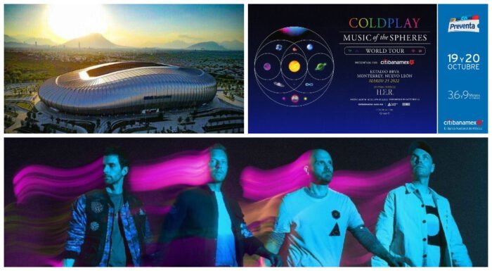 coldplay monterrey mexico estadio bbva bancomer music of spheres tour