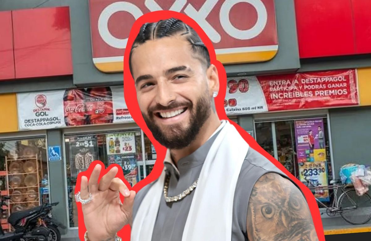 Maluma comprando cerveza en un oxxo de monterrey